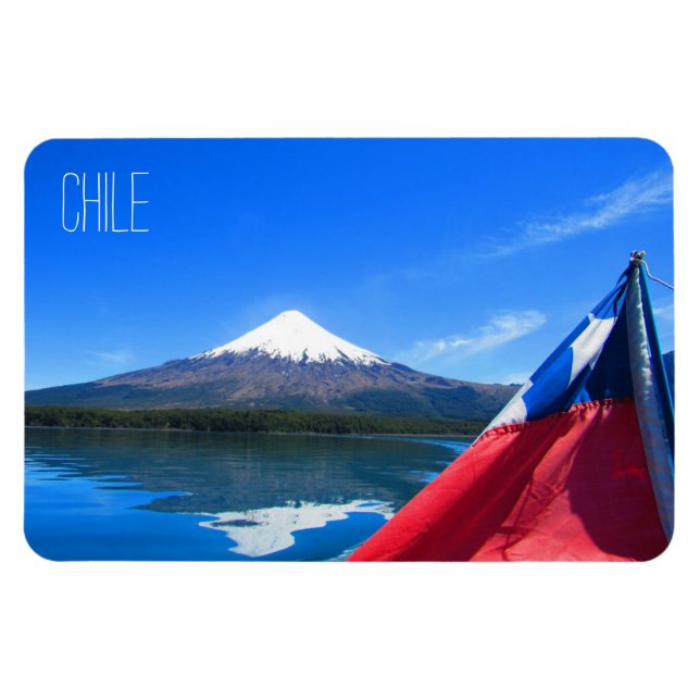 osorno flag magnet (Horizontal)