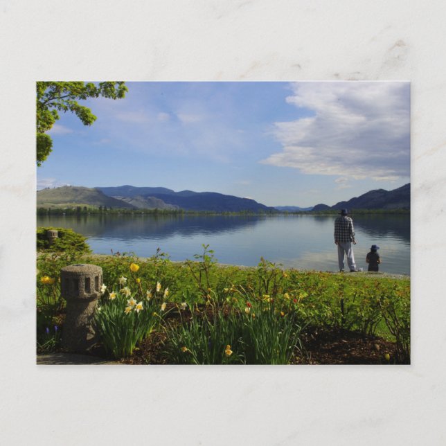 Osoyoos, Beautiful Fishing Hole Postcard (Front)