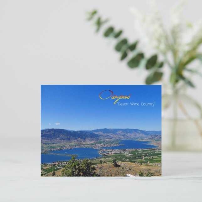 Osoyoos Desert Wine Country Postcard (Standing Front)