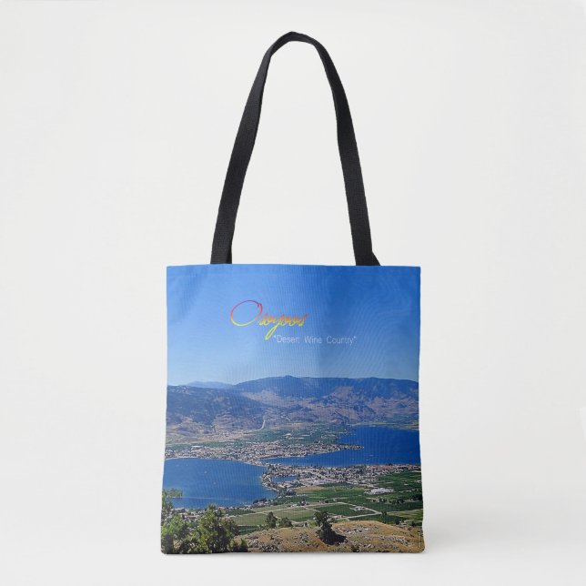 Osoyoos Desert Wine Country Tote Bag (Front)