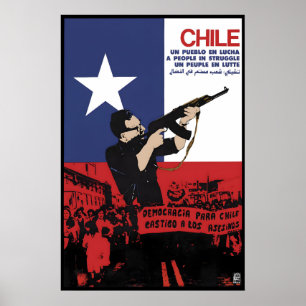 OSPAAAL Poster Chile A people in Struggle