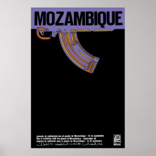 OSPAAAL Poster Day of Solidarity with Mozambique