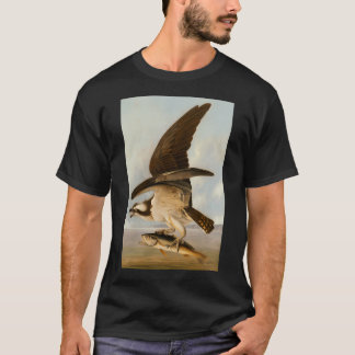Osprey And Weakfish By John James Audubon T-Shirt