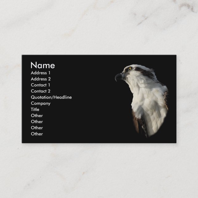 osprey business card (Front)