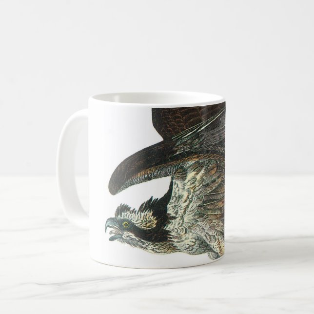 Osprey by Audubon Coffee Mug (Front Left)