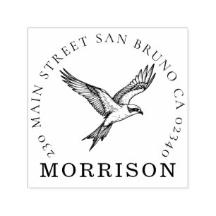 Osprey Family Address Stamp – Soaring Heritage