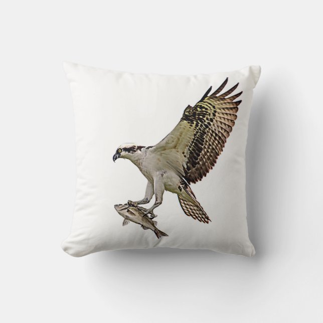 Osprey with a fish cushion (Front)