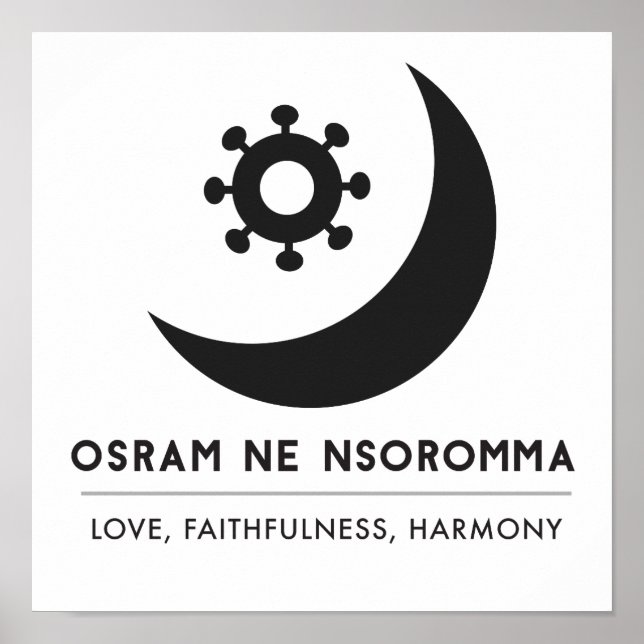 Osram ne nsoromma | love, faithfulness, harmony poster (Front)