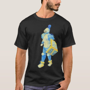 OSRS Rune Armour Knight Starry Night Illustration  T-Shirt