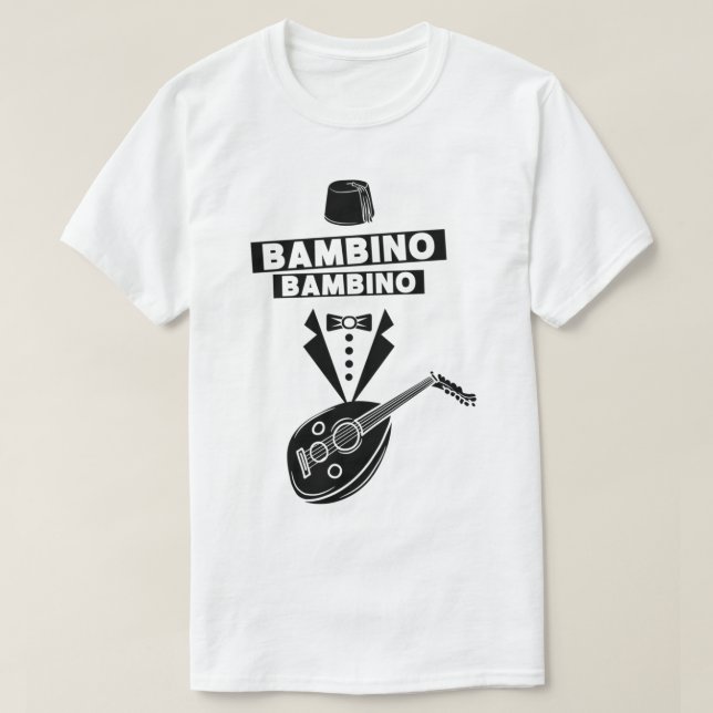Oss 117 Bambino Song T-Shirt (Design Front)