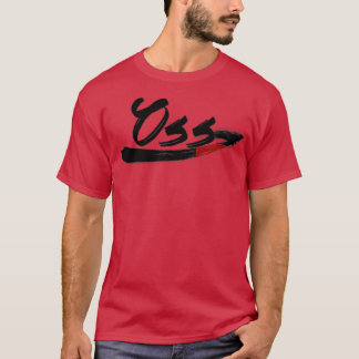 Oss Jiu Jitsu Black 3 T-Shirt