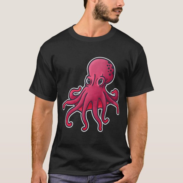 Ossie the Octopus T-Shirt (Front)