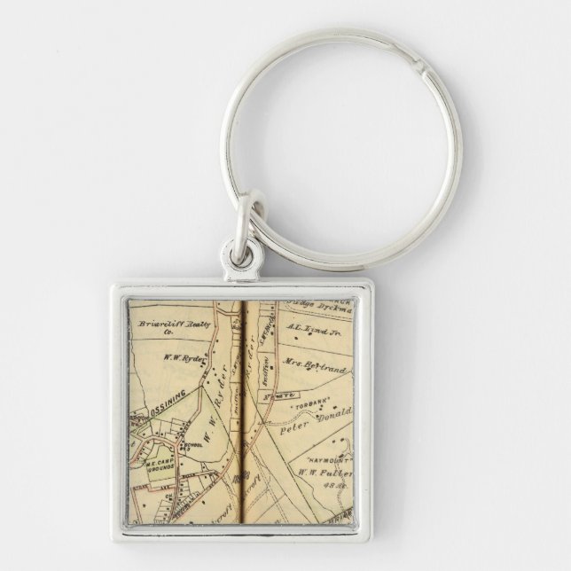 Ossining, New York Key Ring (Front)