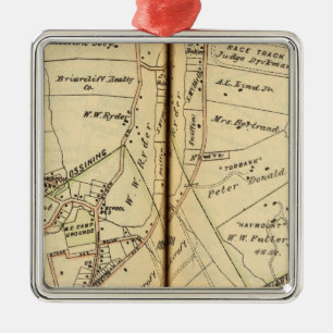 Ossining, New York Metal Tree Decoration