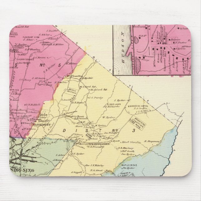 Ossining, Sparta Mouse Mat (Front)