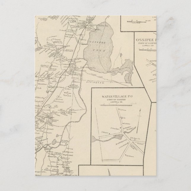 Ossipee, Carroll Co Postcard (Front)