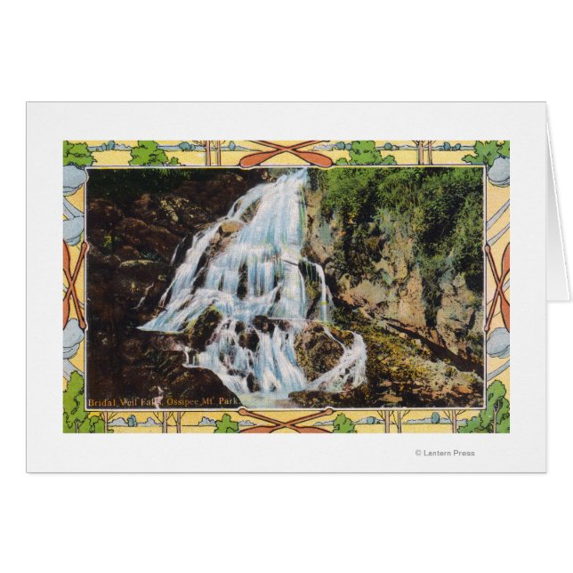Ossipee Mountain Park View of Bridal Veil (Front Horizontal)
