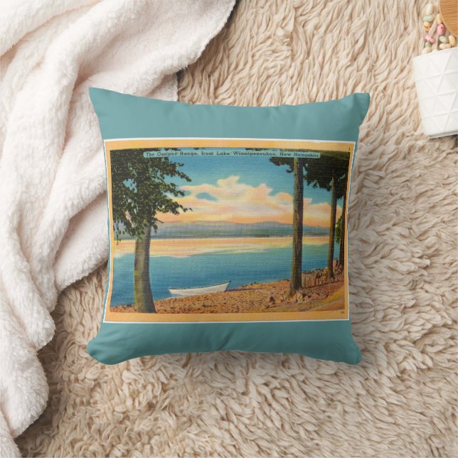 Ossipee Range from Lake Winnipesaukee Cushion (Blanket)