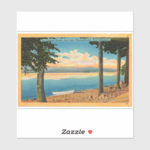 Ossipee Range from Lake Winnipesaukee Sticker