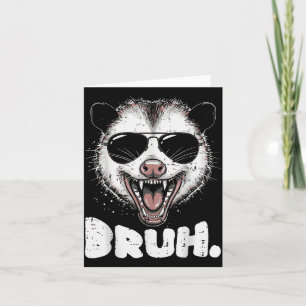 Ossum Face Bruh Funny Ssum Meme Humor Men Women Ki Card