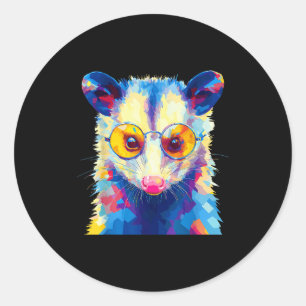 Ossum Ssum Sungles  Classic Round Sticker