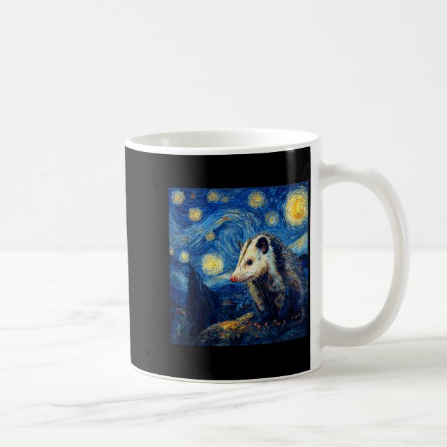 Ossum Ssum Van Gogh Starry Night  Coffee Mug (Right)