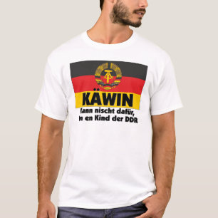 Ostalgie Käwin A child of GDR. Germany T-Shirt