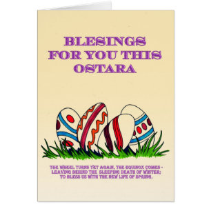 Ostara Blessings for you: Card