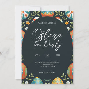 Ostara Easter Wheel of the Year Invitation