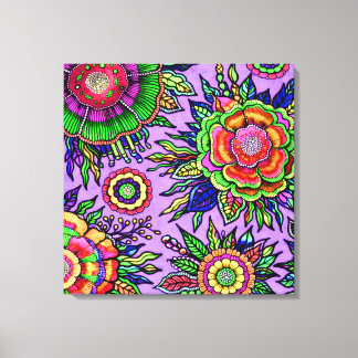 OSTARA: Mystic Violet- Maximalist Gallery Canvas Print