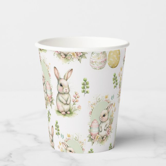 Ostara Rabbit Paper Cups (Front)