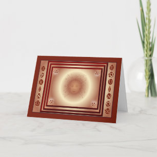 Ostara Spring Solstice Equinox Card