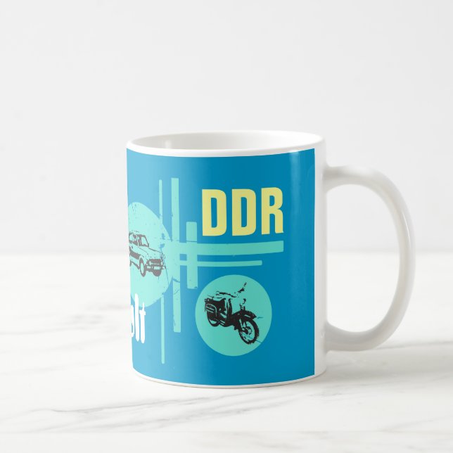 Ostdesign DDR. Vehicles Coffee Mug (Right)
