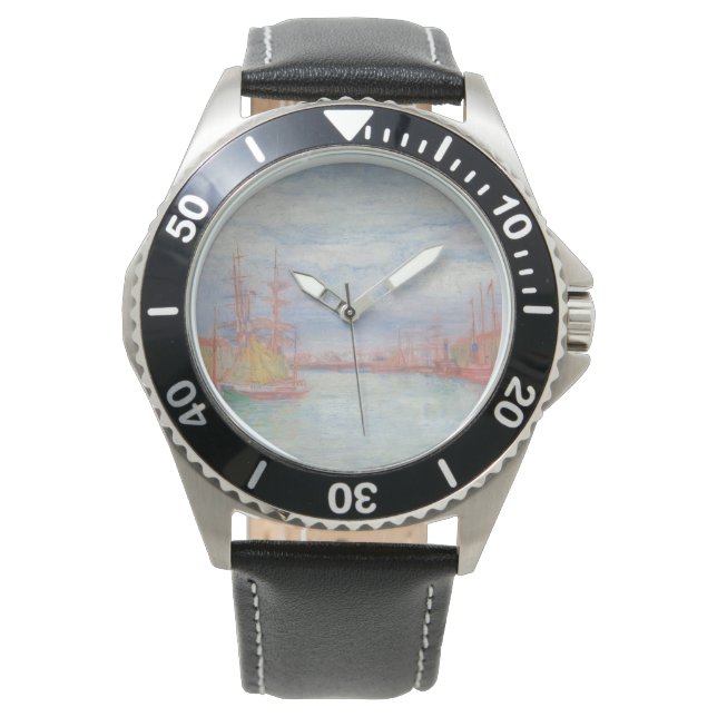 Ostend Harbour by James Ensor (1900) Watch (Front)