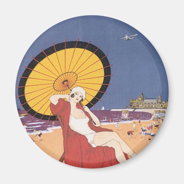 Ostende - Belgique Magnet (Front)