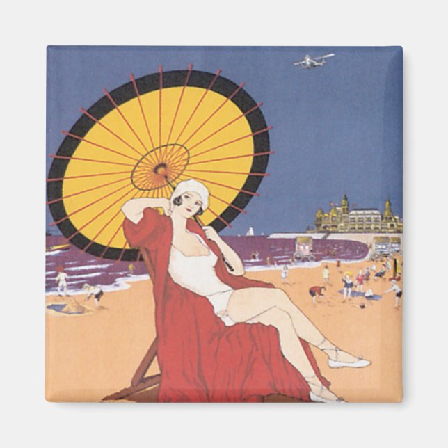 Ostende - Belgique Magnet (Front)