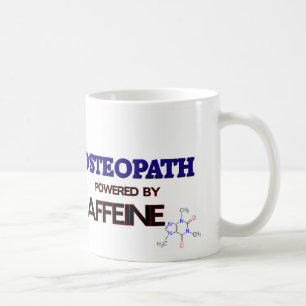 Osteopath Powered by caffeine Coffee Mug