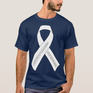 Osteoporosis Awareness Ribbon T-Shirt
