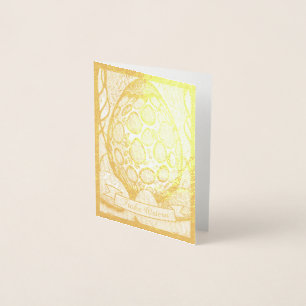 Ostermotiv monochrome Cartoon mit Ostereier 25024 Foil Card