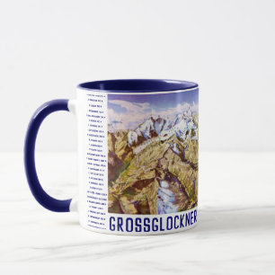 " Österreich: 2025/heute - Großglockner Panorama Mug