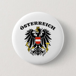 Osterreich 6 Cm Round Badge