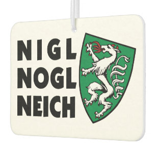 Österreich Steiermark Nogl neich vintage Wappen Car Air Freshener