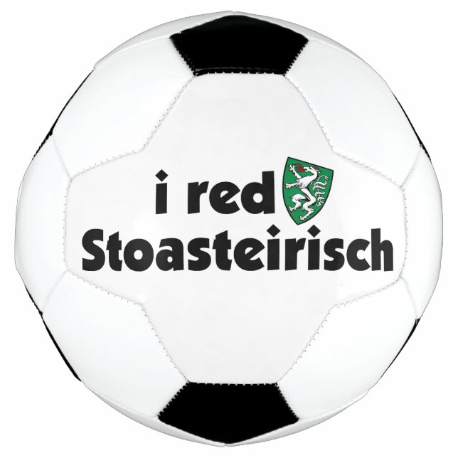 Österreich Stoasteirisch Steiermark Wappen Football (Front)