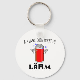 Österreich Wien Dialekt Eine leere Dose Sarkasmus  Key Ring