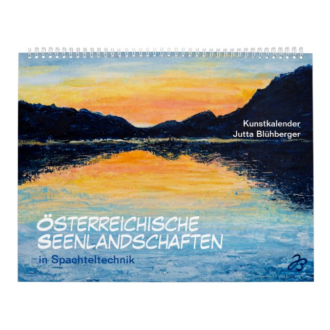 Österreichische Seen – Calendar (German) (Cover)