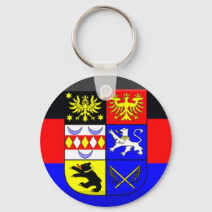 Ostfriesland Flag Gem Key Ring