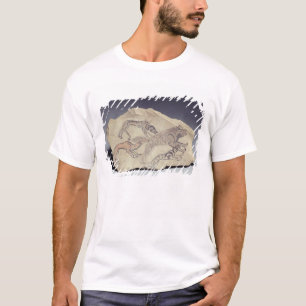 Ostracon depicting a dog chasing a hyena (limeston T-Shirt