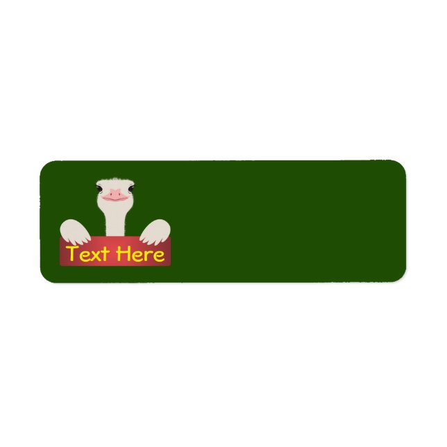 Ostrich Banner (Front)