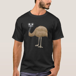 Ostrich Bird  Cute Birds Animal  Graphic T-Shirt