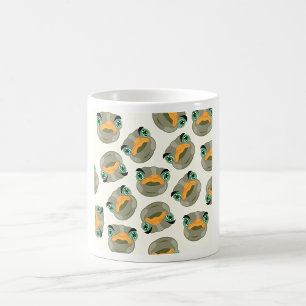 Ostrich Bird Pattern Coffee Mug